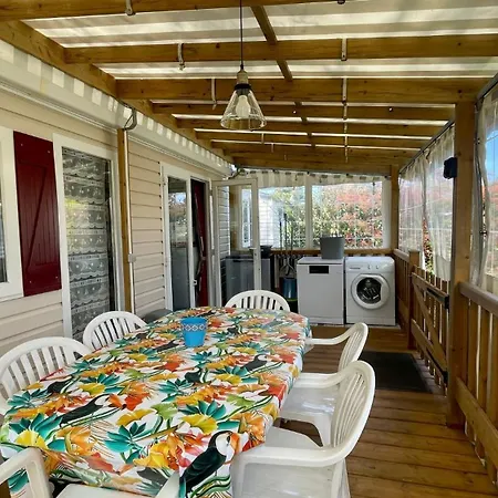 Dom wakacyjny Charming Mobile In Saint-augustin-sur-mer With Garden View
